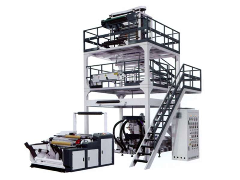 ABA Three Layers Co-extrusion Film Blowing Machine 