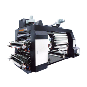 Stack Type Four Colors High Speed Flexible Printing Machine