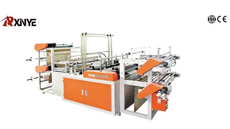 a new era in intelligent bag making computer controlled double layer continuous roll vest flat bag making machine an efficient and eco friendly packaging solution
