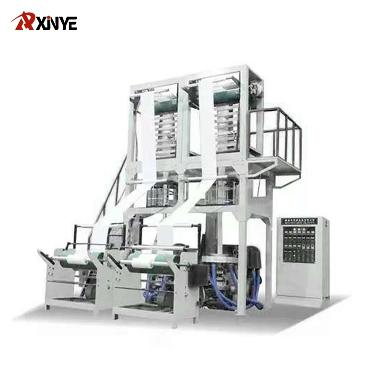 Double Head HDPE LDPE Film Blowing Machine