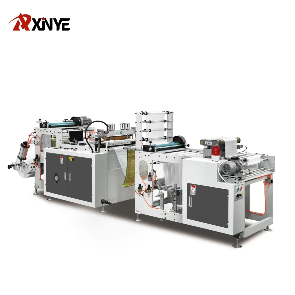 High Speed Single Line Flat Roll Bag Making Machine