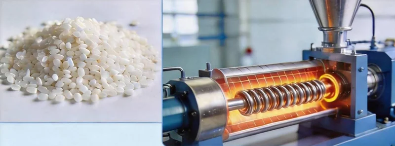 detailed breakdown of blown film machine operations