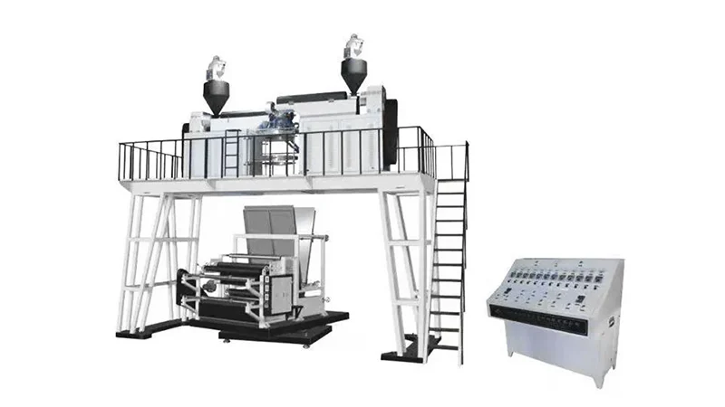 raw materials processed by blown film machines